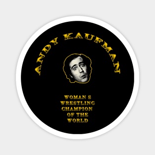 andy kaufman moon face Magnet